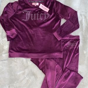 Juicy Couture Tracksuit Pajamas Set XL